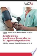 libro Efecto De Los Medicamentos Orales En La Urgencia Hipertensiva